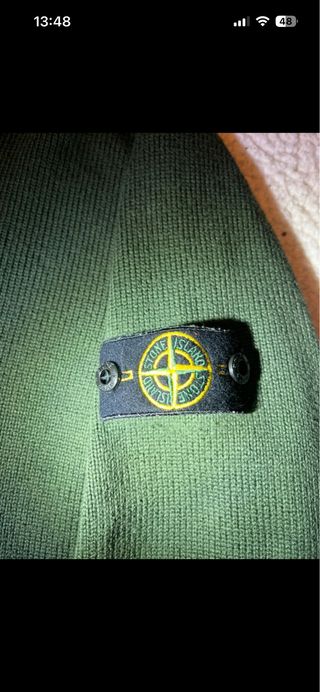 Jersey Stone Island Verde Oliva