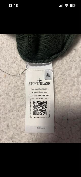 Jersey Stone Island Verde Oliva