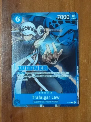 Trafalgar Law P-009 Winner Promo One Piece TCG
