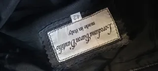 Gonna Vera Pelle Vintage Loredana Baron D'autilio