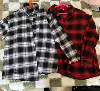 Camisetas cuadros mujer talla única