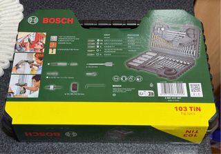 Maletin Bosch Set Brocas y Puntas 103 Piezas