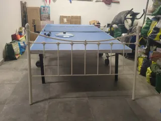 Cabezal cama metal beige 150cm