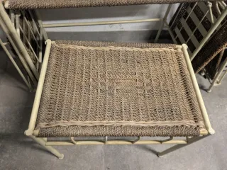 Cabezal cama metal beige 150cm