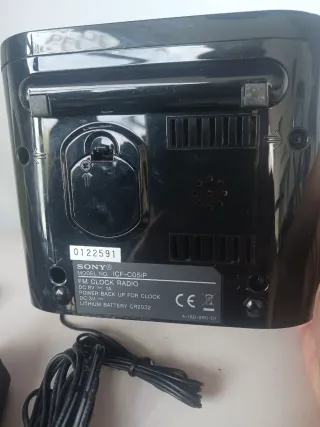 Despertador Sony con iPod 8GB