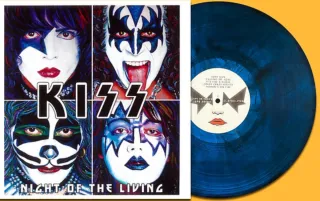 KISS LP Night of the Living Blue Smoked Translucid