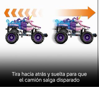 LEGO TECHNIC MONSTER JAM SPARKLE SMASH MOTOR 42220