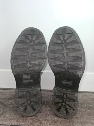 Botas de piel marrones para hombre