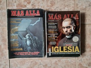 Lote de revistas más alla