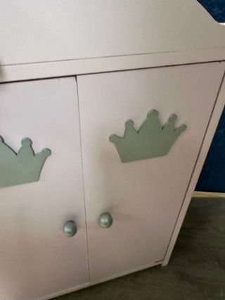 roba Armario para Muñeca Princesa Sophie con Barra