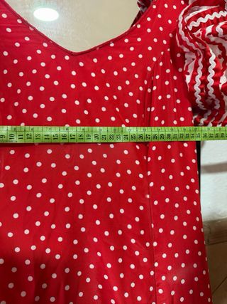 Traje Flamenca Rojo Lunares