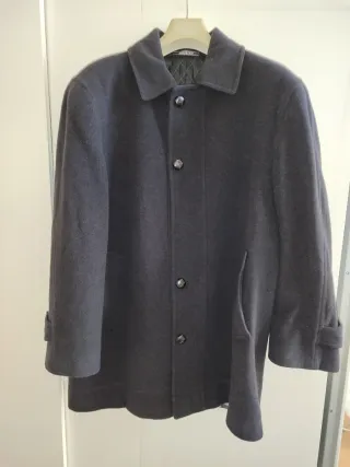 Giaccone uomo grigio