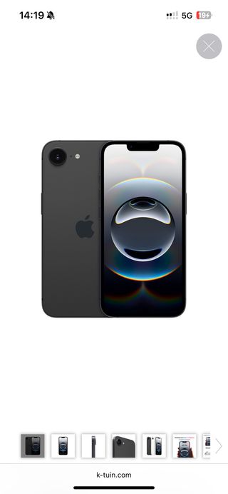 iPhone 16 E negro Nuevo