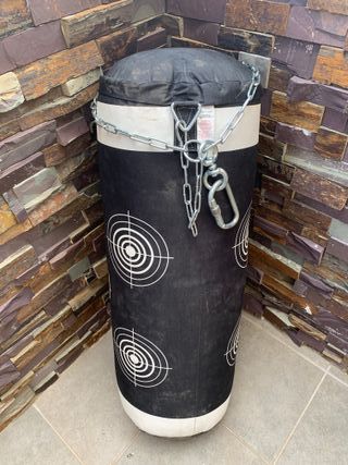 Saco de boxeo con dianas