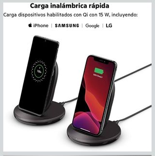 Belkin Soporte de Carga Inalámbrica de 15 W BoostCharge
