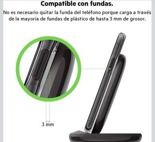 Belkin Soporte de Carga Inalámbrica de 15 W BoostCharge