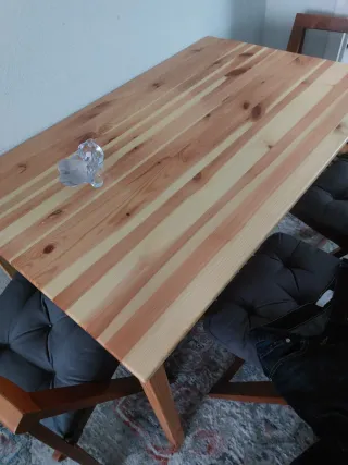 Mesa de pino IKEA 120x75