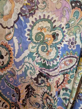 Blusa Zara Estampada Multicolor