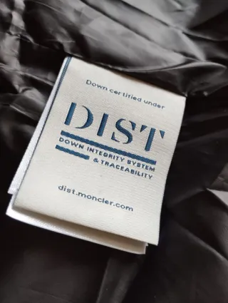 Chaleco Moncler negro | Talla M | Capucha desmonta