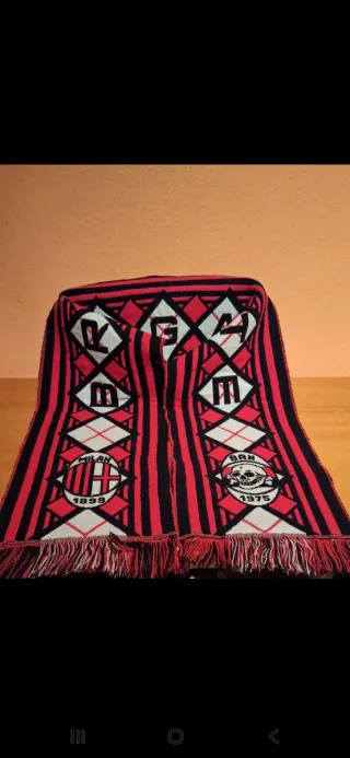 Brigate rossonere curva sud Milan sciarpa