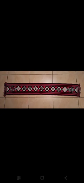 Brigate rossonere curva sud Milan sciarpa