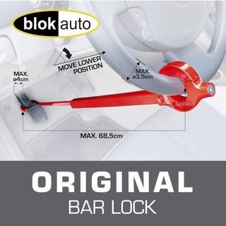 BLOKAUTO 571 B Barra Antirrobo Coche Volante Pedal