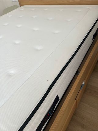 Materasso a molle insacchettate e visco 150x200