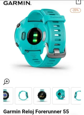 Reloj Garmin Forerunner 55 Teal