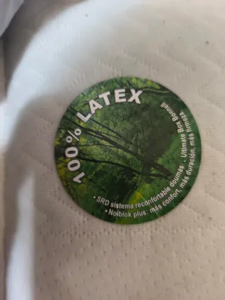 Colchón + somier + cabecero Muelles y Látex