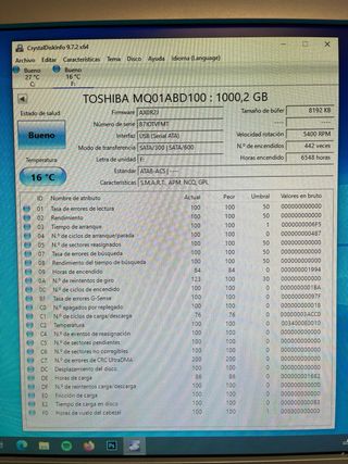 Disco Duro Toshiba 1TB