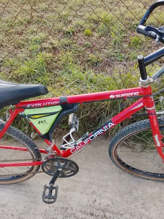 Bicicleta California Evolution Roja
