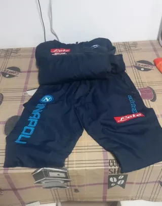 Tuta Sportiva Napoli Kappa Acetato Blu
