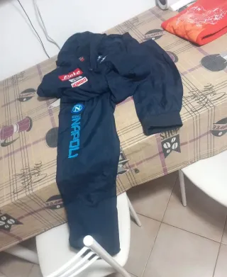 Tuta Sportiva Napoli Kappa Acetato Blu