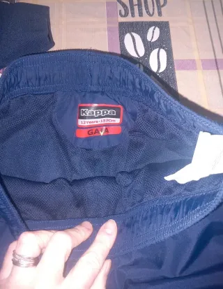 Tuta Sportiva Napoli Kappa Acetato Blu