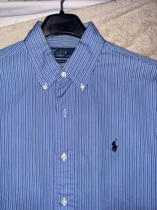 Camisa Ralph Lauren Original  100% - Rayas Azules