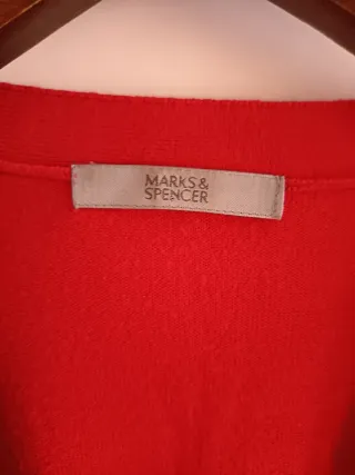 Jersey rojo, 75cm largo