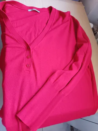 Jersey rojo, 75cm largo