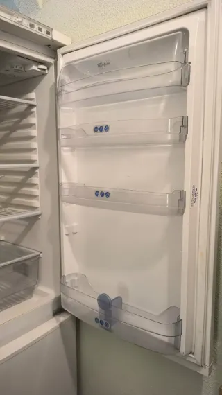 Nevera Whirlpool Blanca