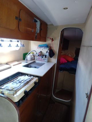 Barco a vela tipo ketch