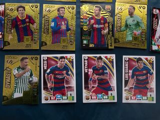 Lote cromos Adrenalyn Messi, Suárez, Neymar