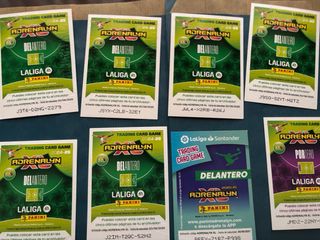 Lote cromos Adrenalyn Messi, Suárez, Neymar