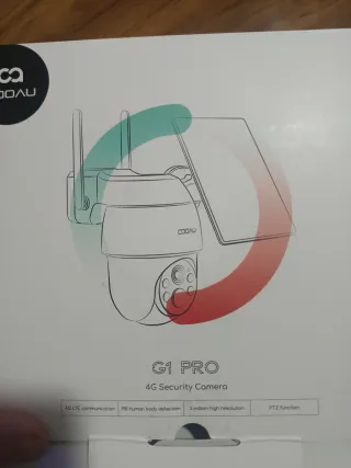 Cámara Vigilancia 4G 360° Solar