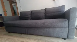 Divano letto Friheten grigio