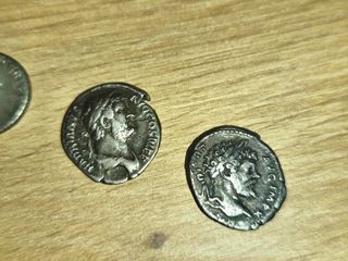 Lote monedas antiguas y anillo