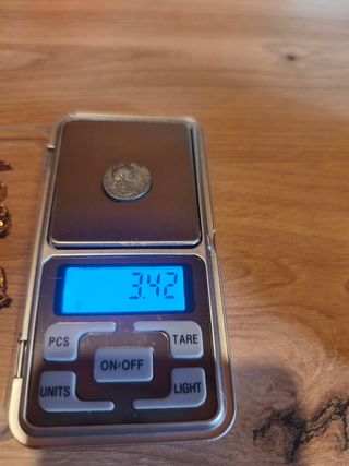 Lote monedas antiguas y anillo