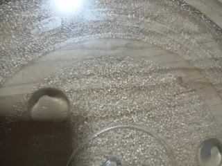 Plato Microondas Cristal Grueso Bosch.