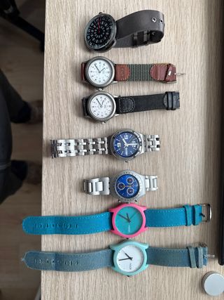 Lote de 7 relojes