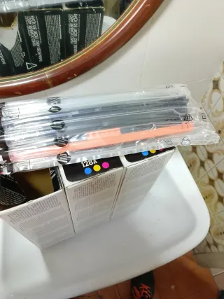 Confezione da 3 Toner HP 128A Color