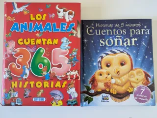 Libros de cuentos cortos; para soñar y 365