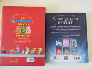 Libros de cuentos cortos; para soñar y 365